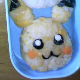 ポケモン弁当！　ピカチュウ♪